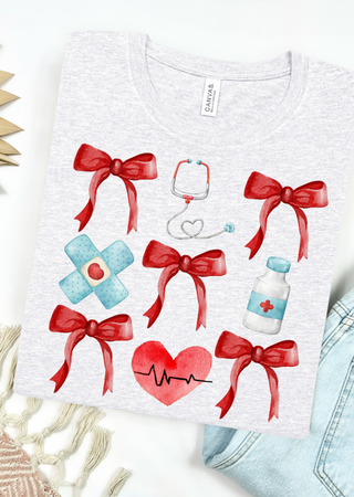 Bows & Bandages Bella Canvas T-Shirt