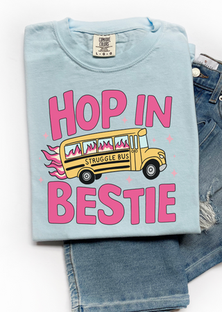 Hop in Bestie Comfort Colors T-Shirt