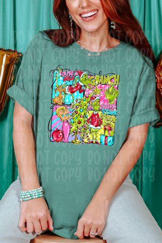 You Are A Mean One Stink Stank Tee or Sweatshirt