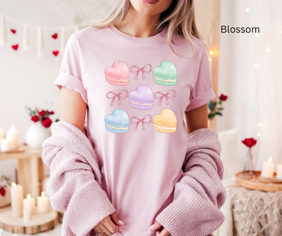 Heart Macarons Tee