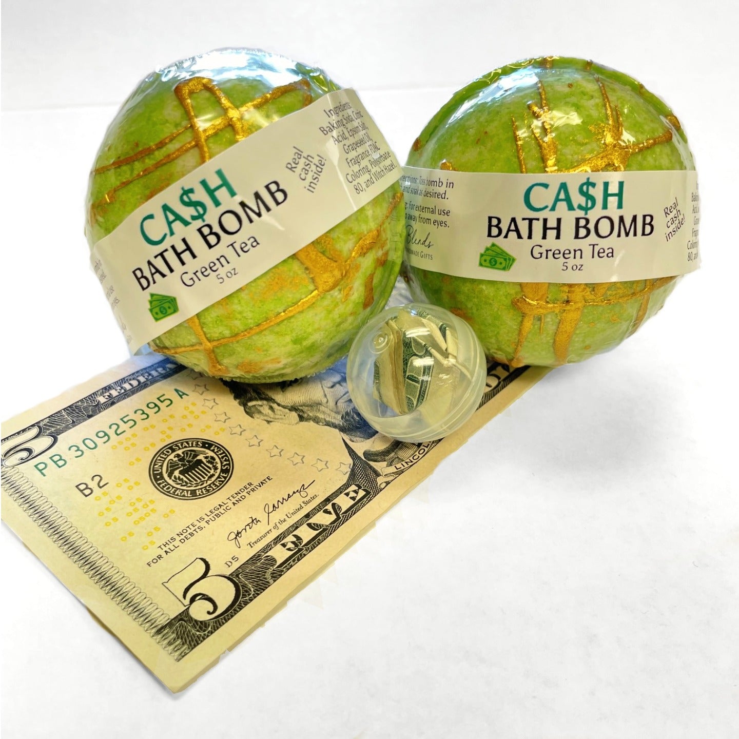 Cash Bath Bomb