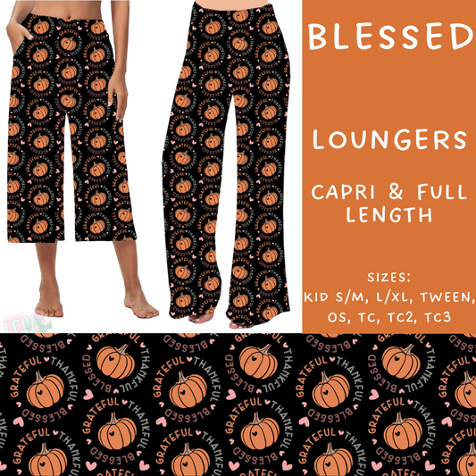 PREORDER Batch #204 - Hello Fall - Closes 9/20 - ETA early Nov - Blessed Capri and Full Length Loungers