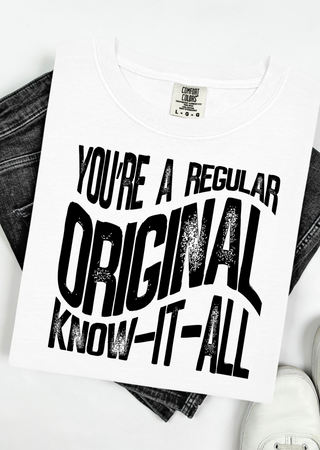 Know It AllComfort Colors T-Shirt