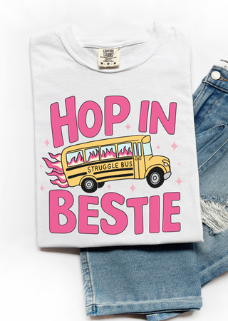 Hop in Bestie Comfort Colors T-Shirt