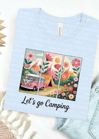 Camping Bella Canvas T-Shirt