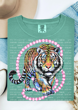 Tigers & Pearls Comfort Colors T-Shirt