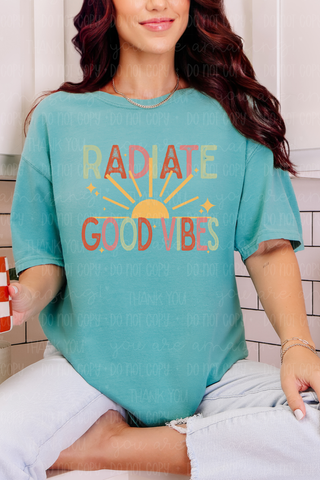 Radiate Good Vibes Tee or Sweatshirt