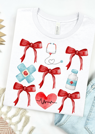 Bows & Bandages Bella Canvas T-Shirt