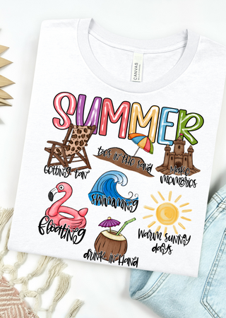 Summer Things T-Shirt, Tank