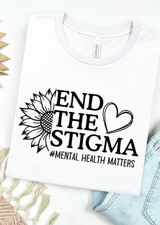 Mental Health End The Stigma Bella Canvas T-Shirt