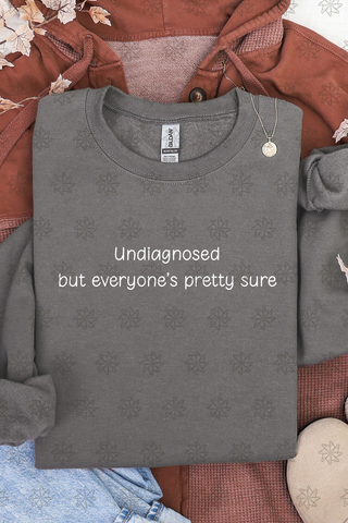 Undiagnosed But Everyone is Pretty Sure Sweatshirt
