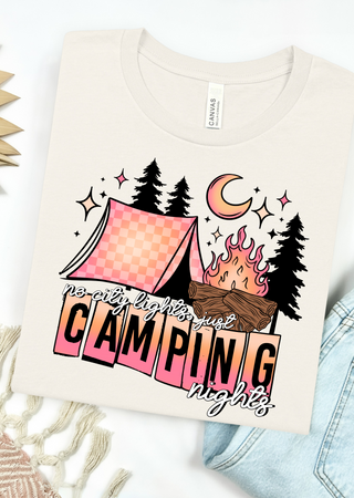 Camping Nights Bella Canvas T-Shirt