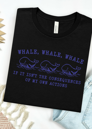 Whale Whale Whale Tee Comfort Colors T-Shirt