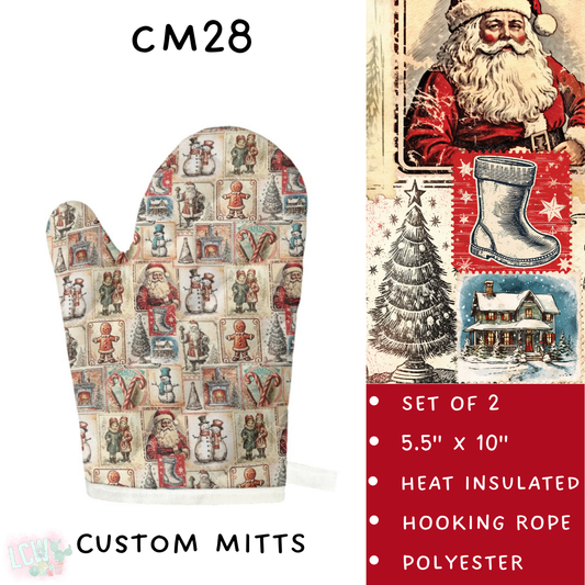 Batch #233 - Baking Spirits Bright  - Closes 10/31 - ETA early/mid Dec - CM28 Mitts