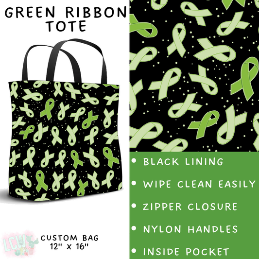 Batch #268 - November Request Run - Closes 1/10 - ETA late March - Green Ribbon Tote