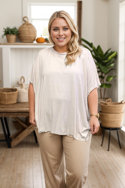 Town Trip Tunic - Sand