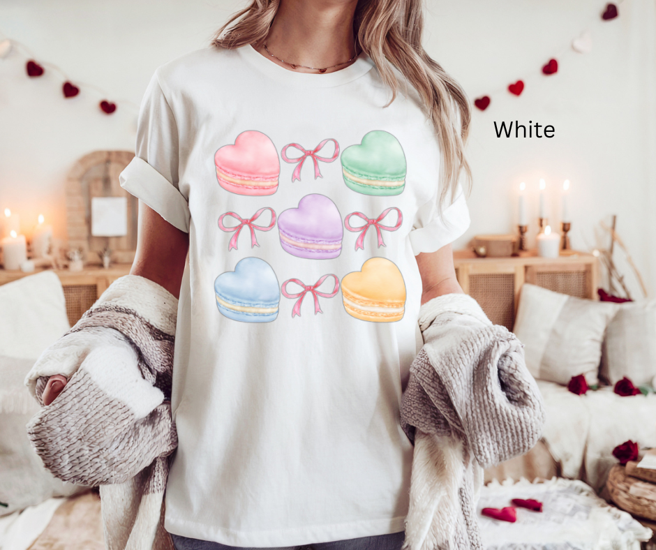 Heart Macarons Tee