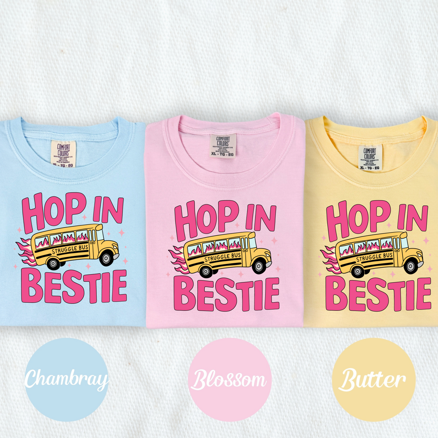 Hop in Bestie Tee