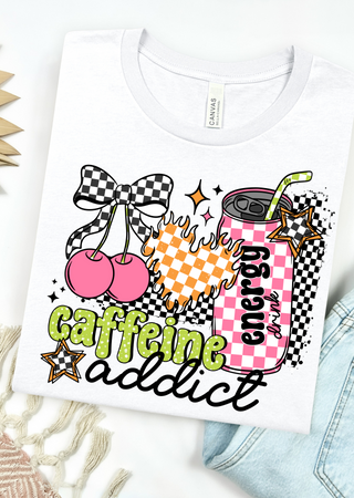 Caffeine Addict Bella Canvas T-Shirt