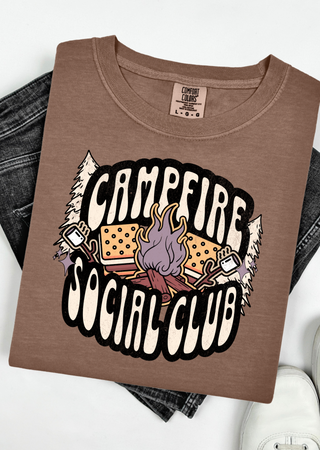 Campfire Social Club Comfort Colors T-Shirt