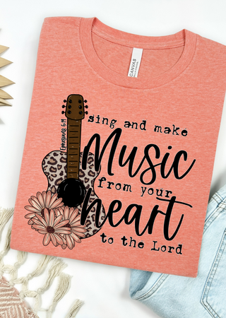 Music from the Heart Bella Canvas T-Shirt