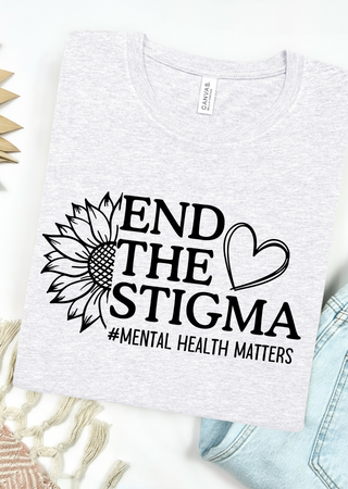Mental Health End The Stigma Bella Canvas T-Shirt