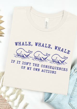 Whale Whale Whale Tee Comfort Colors T-Shirt