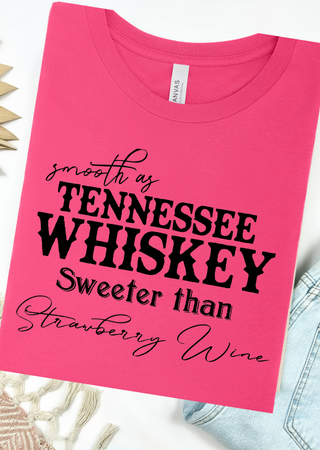 Strawberry Wine Bella Canvas T-Shirt