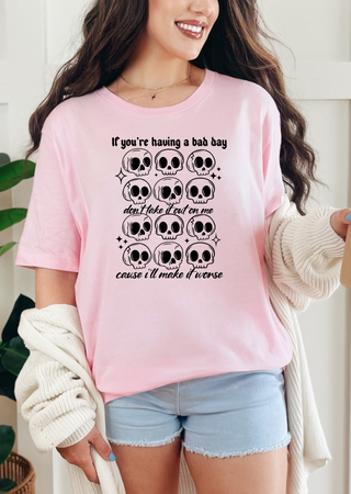 Bad Day Skelly Tee