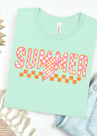 Shockin’ Summer Vibes  Bella Canvas T-Shirt