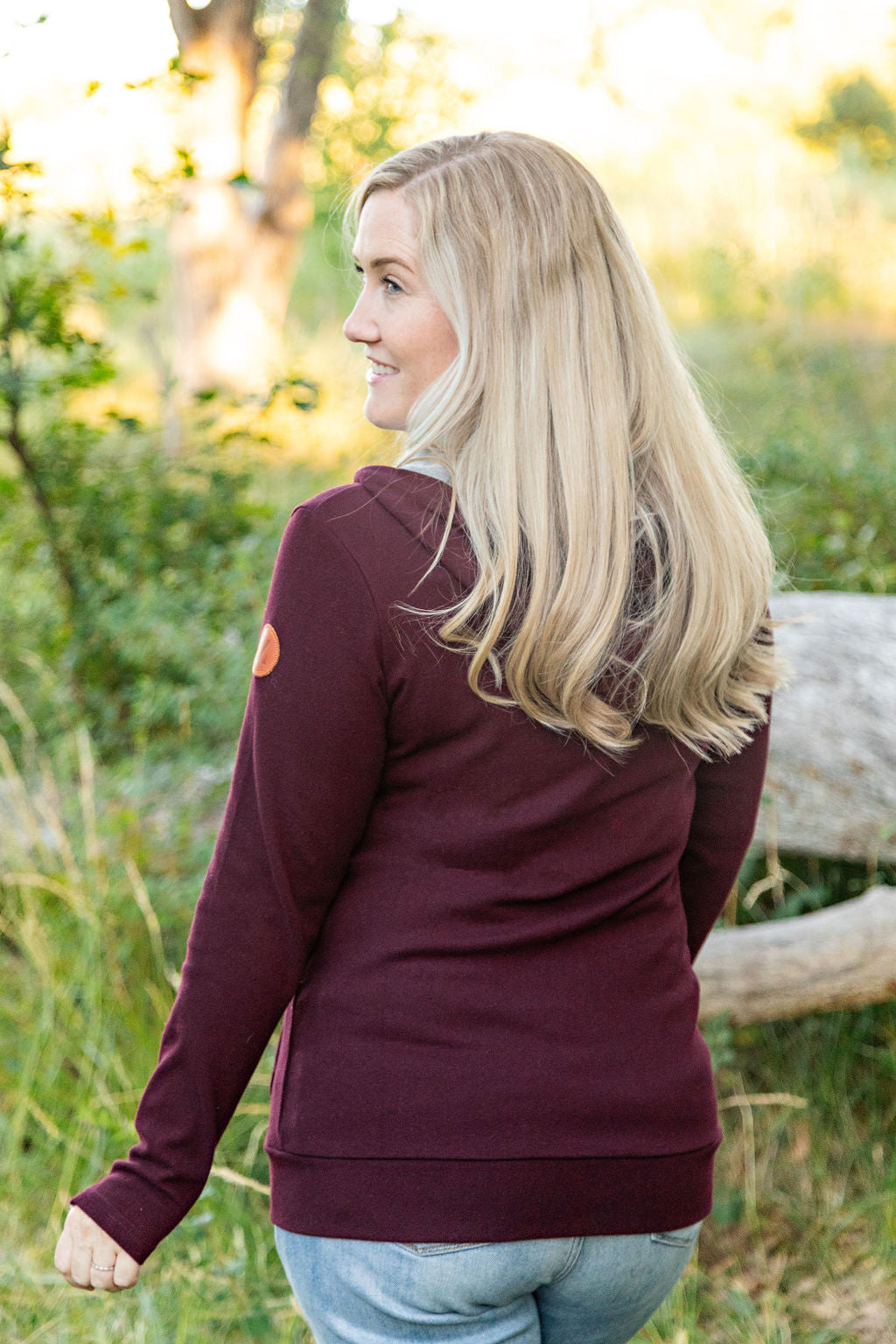 Classic FullZip - Burgundy | Women's Hoodie FINAL SALE