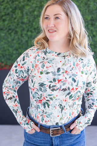 IN STOCK Blair Long Sleeve Top - Winter Berry FINAL SALE