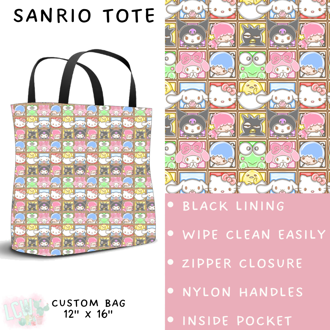 Batch #268 - November Request Run - Closes 1/10 - ETA late March - Sanrio Tote