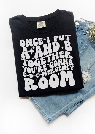 CDE-Mergency Tee Comfort Colors T-Shirt