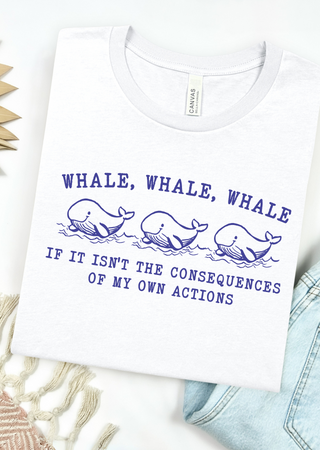 Whale Whale Whale Tee Comfort Colors T-Shirt