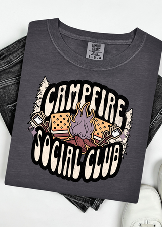 Campfire Social Club Comfort Colors T-Shirt