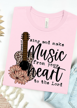 Music from the Heart Bella Canvas T-Shirt