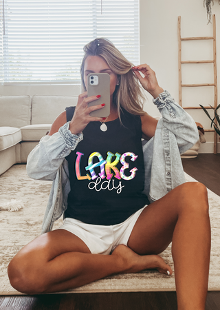 Lake days Tee Shirt, Tank