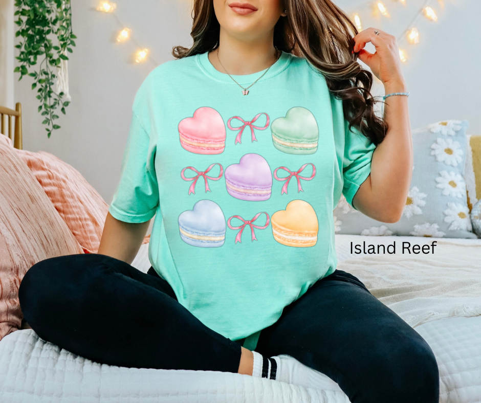 Heart Macarons Tee