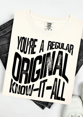 Know It AllComfort Colors T-Shirt