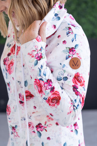 IN STOCK Soft Funnel Neck - Pink Bloom