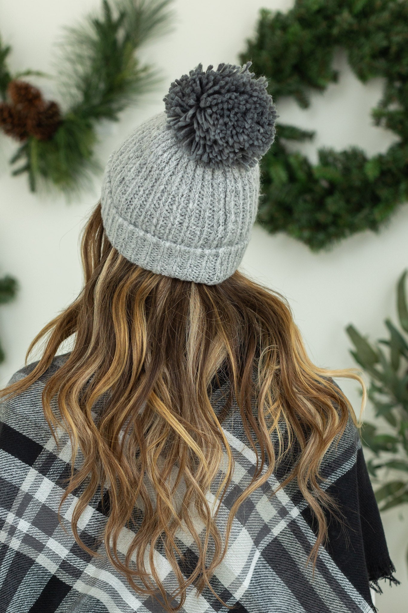 Heather Grey Beanie | Women's Knit Hat FINAL SALE