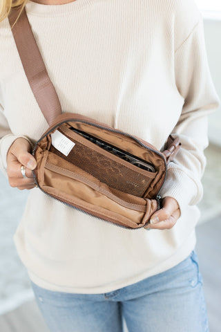 IN STOCK Bum Bag - Brown FINAL SALE