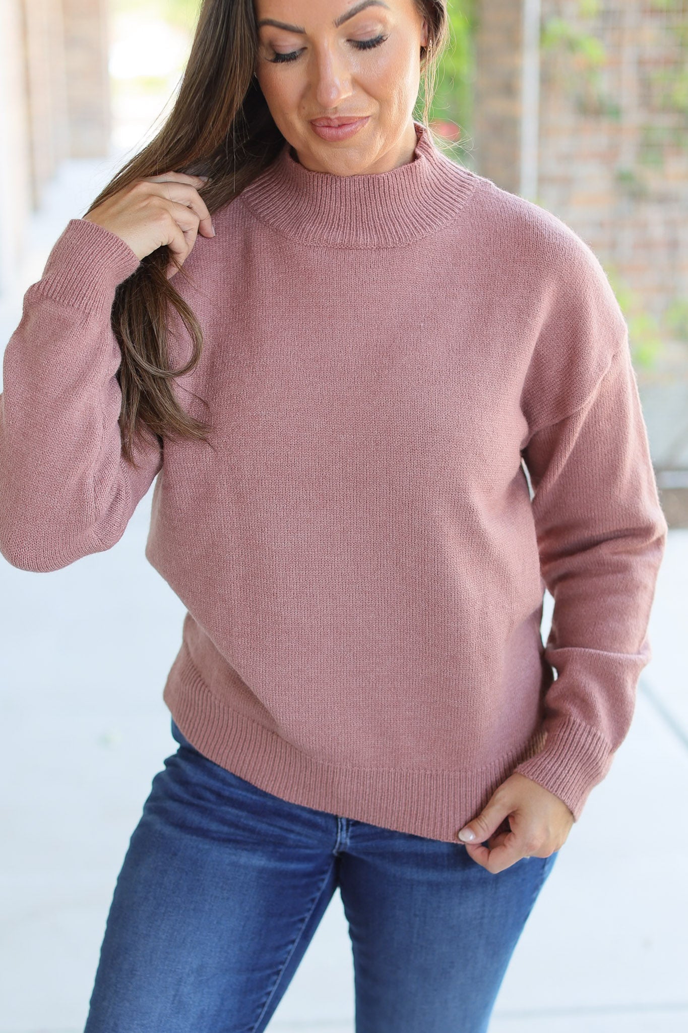 Molly Sweater - Mauve