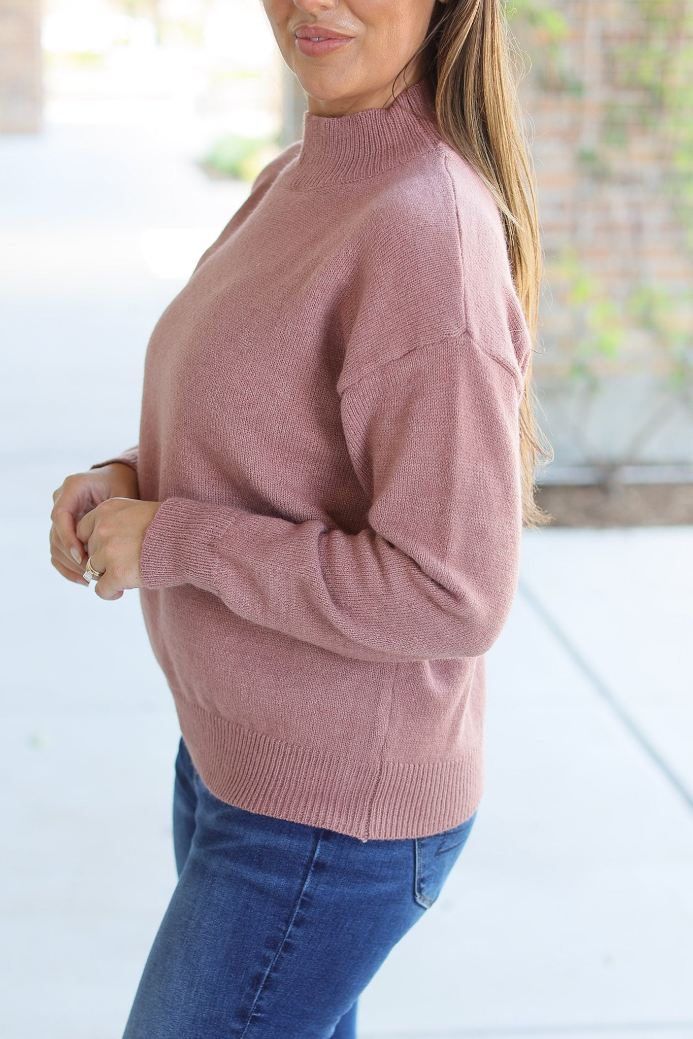 Molly Sweater - Mauve