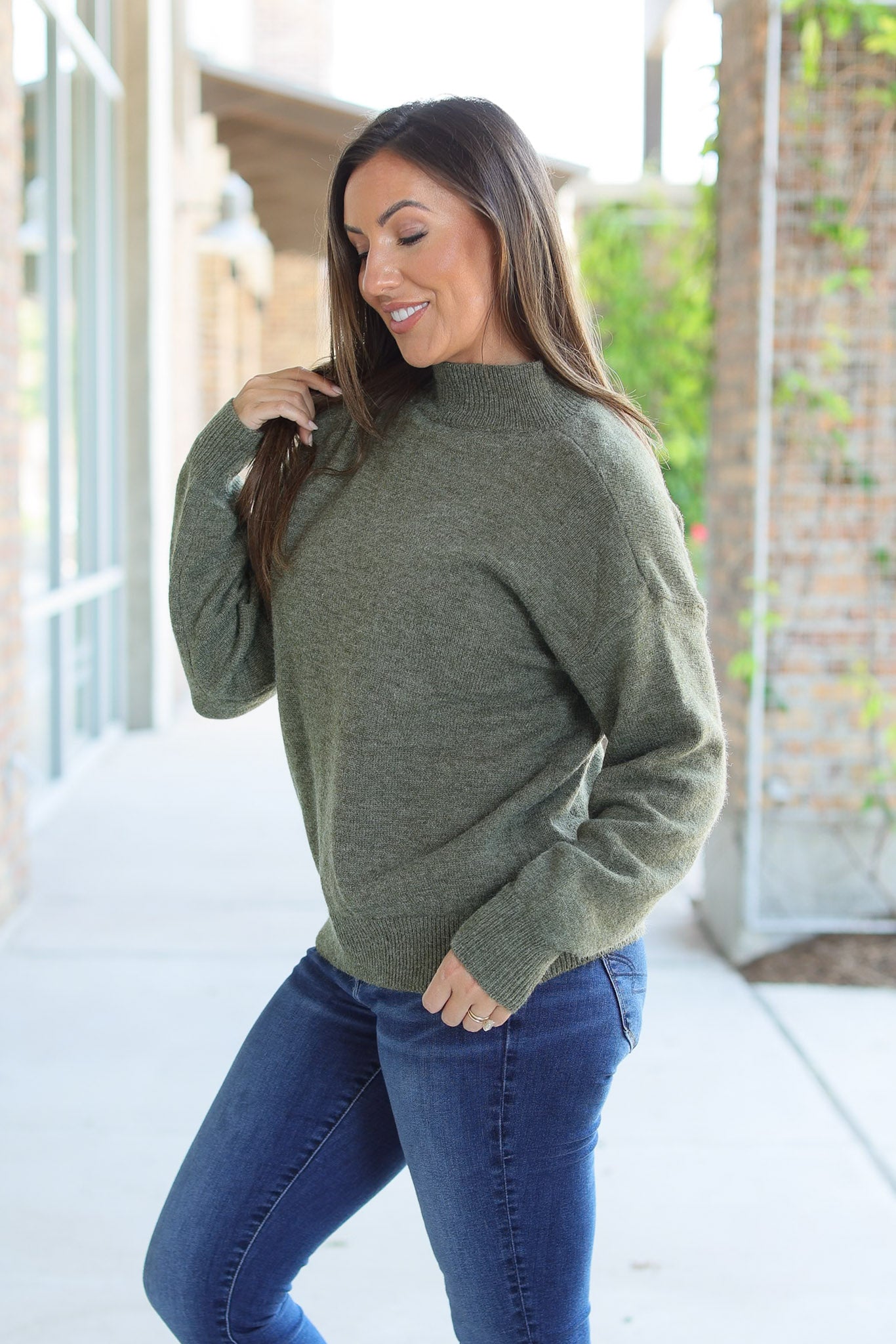 Molly Sweater - Olive