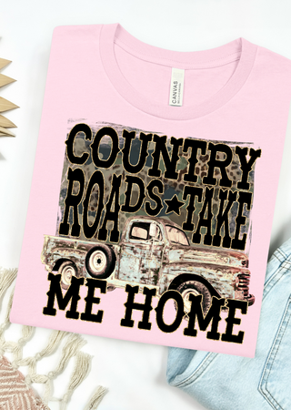 Country Roads Bella Canvas T-Shirt