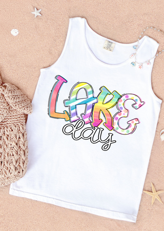 Lake days Tee Shirt, Tank