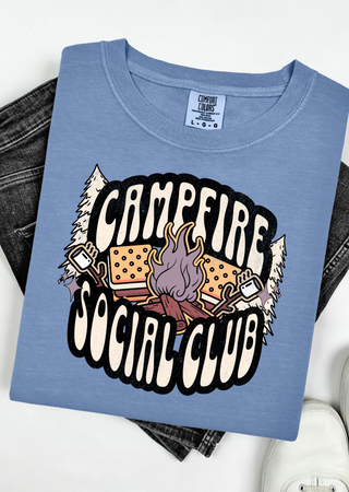 Campfire Social Club Comfort Colors T-Shirt