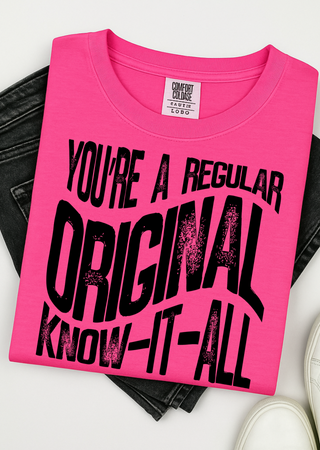 Know It AllComfort Colors T-Shirt